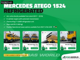 Mercedes Atego 1524 Atego 4X2 Thermo king T-1200R 1500kg...