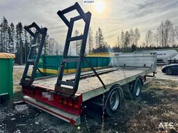  Hengsrød 2-axle machinery trailer – manual ramps