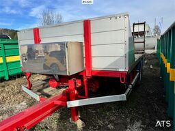  Hengsrød 2-axle machinery trailer – manual ramps
