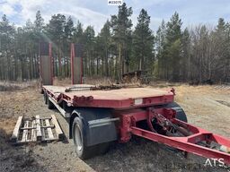 Damm machinery trailer with hydraulic ramps – only 1 ow