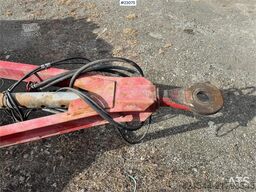 Damm machinery trailer with hydraulic ramps – only 1 ow