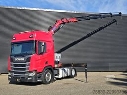 Scania Scania R500 HMF 19 tm CRANE / KRAN / RETARDER