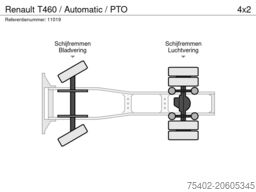Renault T460 / Automatic / PTO