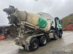 Mercedes-Benz Arocs 8x4 concrete truck w/ Saraka body, cross-cou