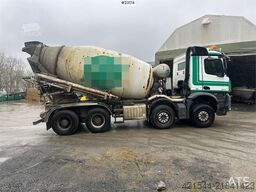 Mercedes-Benz Arocs 8x4 concrete truck w/ Saraka body, cross-cou