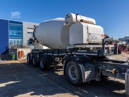 RENDERS BETON MIXER 12M3 + MOTOR (MALAXEUR/MISCHER)
