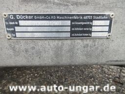 Dücker HM200 Tandemachse Holzhacker Hatz Diesel