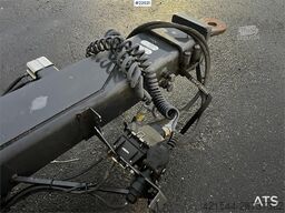 Fliegl Fahrzeugbau tps 200 2 axle flatbed trailer w/Folda