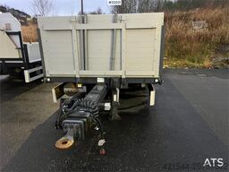 Fliegl Fahrzeugbau tps 200 2 axle flatbed trailer w/Folda