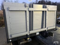 Fliegl Fahrzeugbau tps 200 2 axle flatbed trailer w/Folda