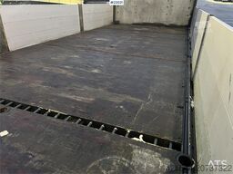 Fliegl Fahrzeugbau tps 200 2 axle flatbed trailer w/Folda