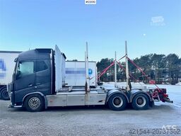 Volvo FH750 6x4 Timber truck. Without crane.