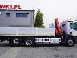 Mercedes-Benz Antos 2540 / Flatbed 15 EPAL/ Fassi F165
