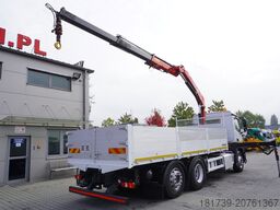 Mercedes-Benz Antos 2540 / Flatbed 15 EPAL/ Fassi F165