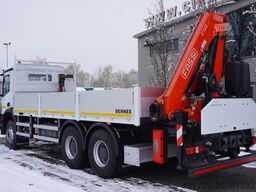 Mercedes-Benz Arocs 2633 flatbed truck / Crane FASSI