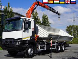 Renault K380 6x4 / FASSI F175 crane 7.85 t