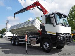 Renault K380 6x4 / FASSI F175 crane 7.85 t