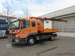 mercedes-benz 1218 Atego 3-S-Ki, Kran,Greifersteuerung,Doka