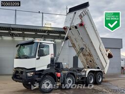 Renault K 460 8X4 17m3 Meiller tipper Steel suspension ...