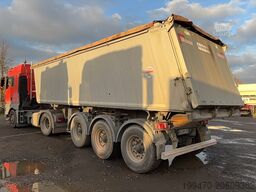 Kempf 3-axle aluminium tipper semi-trailer
