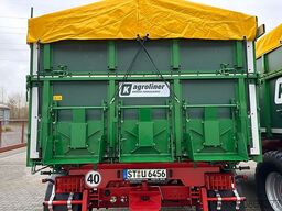 Kröger 18to 3 Schieber mit Kunststoffbordwand Interne Nr. 40745