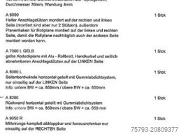 Kröger 18to 3 Schieber mit Kunststoffbordwand Interne Nr. 40745