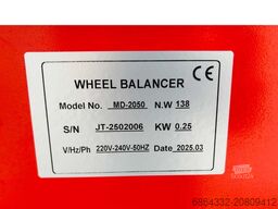 RTE RTE balanseermachine Ongebruikt; maximale banddiameter 1100mm; ca. 180 RPM; maximaal gewicht 70KG; 0.25Kw; Balance periode 7s; in transportkrat; N.W 138; 7411 Bouwjaar 2025 Prijs is EX