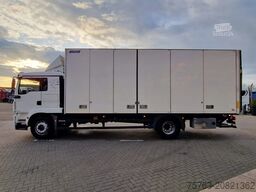 MAN TGM 18.290 4x2 - Sleepercab - Box with sidedoor...