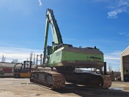 Sennebogen 850R with hydraulic rotating grapple