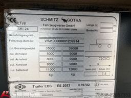 SCHMITZ CARGOBULL SKI24*ALU-Mulde*24m³*2xLiftachse*Cramaro Verdeck