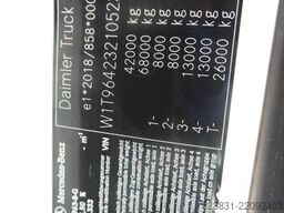 MERCEDES-BENZ AROCS 4151, 8X6, MEILLER, BORDMATIC, AHK