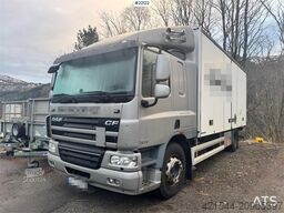 DAF CF75.310 4x2 box truck with full side opening. Onl