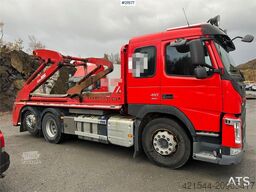Volvo FM 410 skip dumper 6x2 w/ Laxo body, extension and