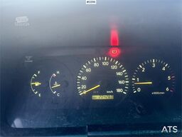 Toyota Hiace with interior shelving