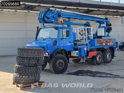 Mercedes Unimog 6X6 Unimog Engin EGI TP 226 hubarbeitsbü...