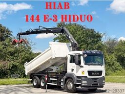MAN TGS 26.400 * HIAB 144 E-3 HIDUO + FUNK * 6x4