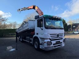 Mercedes-Benz Actros 2536 / 6X2 / Kipper/Kraan / Palfinger PK...