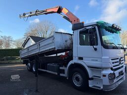 Mercedes-Benz Actros 2536 / 6X2 / Kipper/Kraan / Palfinger PK...
