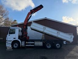Mercedes-Benz Actros 2536 / 6X2 / Kipper/Kraan / Palfinger PK...