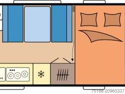 HOBBY De Luxe 490 KMF Modell 2026 / 1800 kg