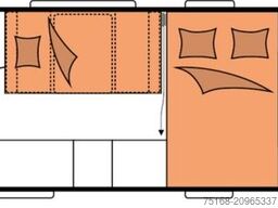 HOBBY De Luxe 490 KMF Modell 2026 / 1800 kg