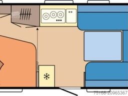 HOBBY De Luxe 495 WFB Modell 2026 / 1800 kg