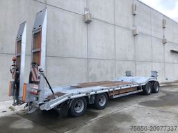Möslein T 4 VB H1 1 neuer 4 Achs Tieflader hydraulischen Rampen