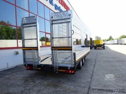 Möslein TTT 13 6,2 BR Weiß  Neuer 13 t GG Tandemtieflader mit Breiten Rampen