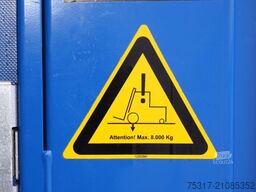 SCHMITZ CARGOBULL SCS 24 / LASI 12642 XL /2 x LIFTACHSE /ALUKESSEL