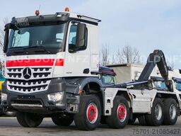MERCEDES-BENZ Arocs 3248 Abrollkipper HIAB 8x4 Retarder Euro 6