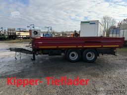  TK14  14,4 t Tandemkipper- Tieflader Breitbereifung