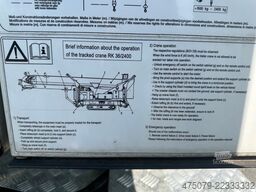 Böcker RK 36-2400 / Raupenkran / UVV NEU