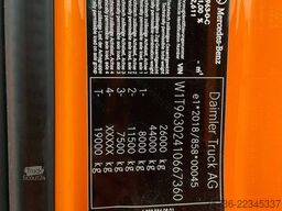 Mercedes-Benz Actros 2643 Euro 6 HMF 23 Tonmeter laadkraan