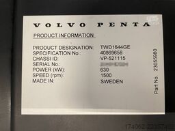 Volvo TWD1644GE - 715 kVA Generator - DPX-18884.1-O